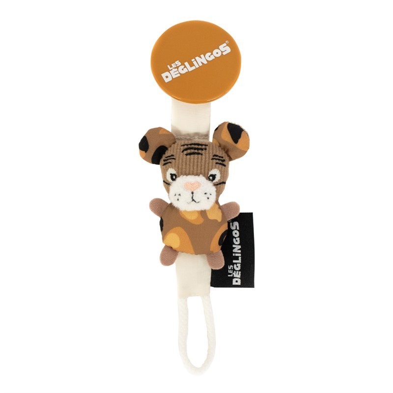 Attache sucette Speculos le tigre