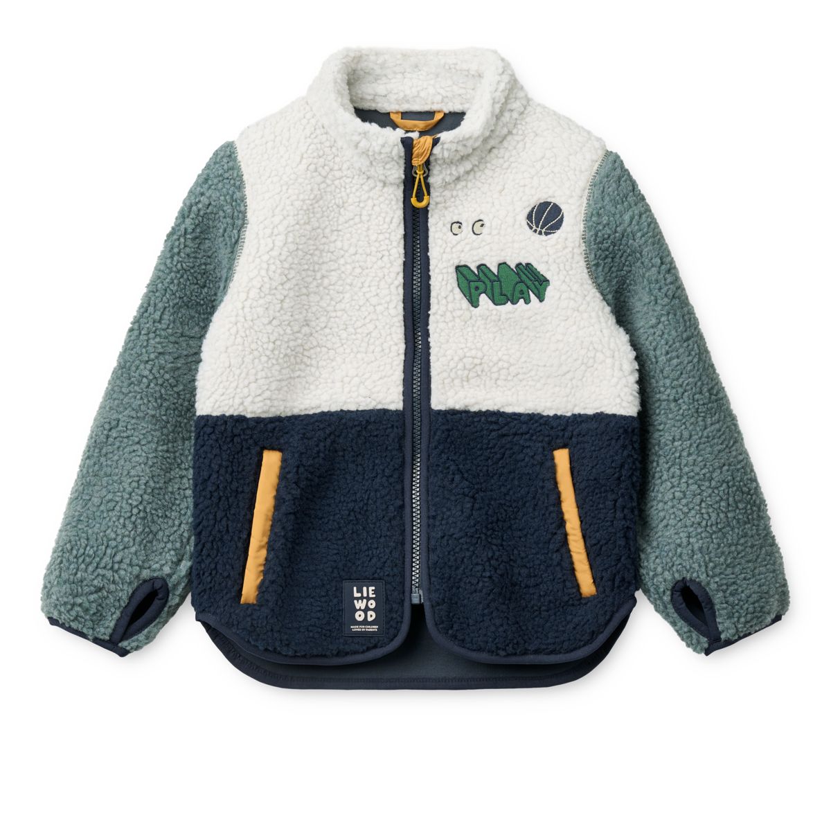 Nolan Pile Jacket - Play mix