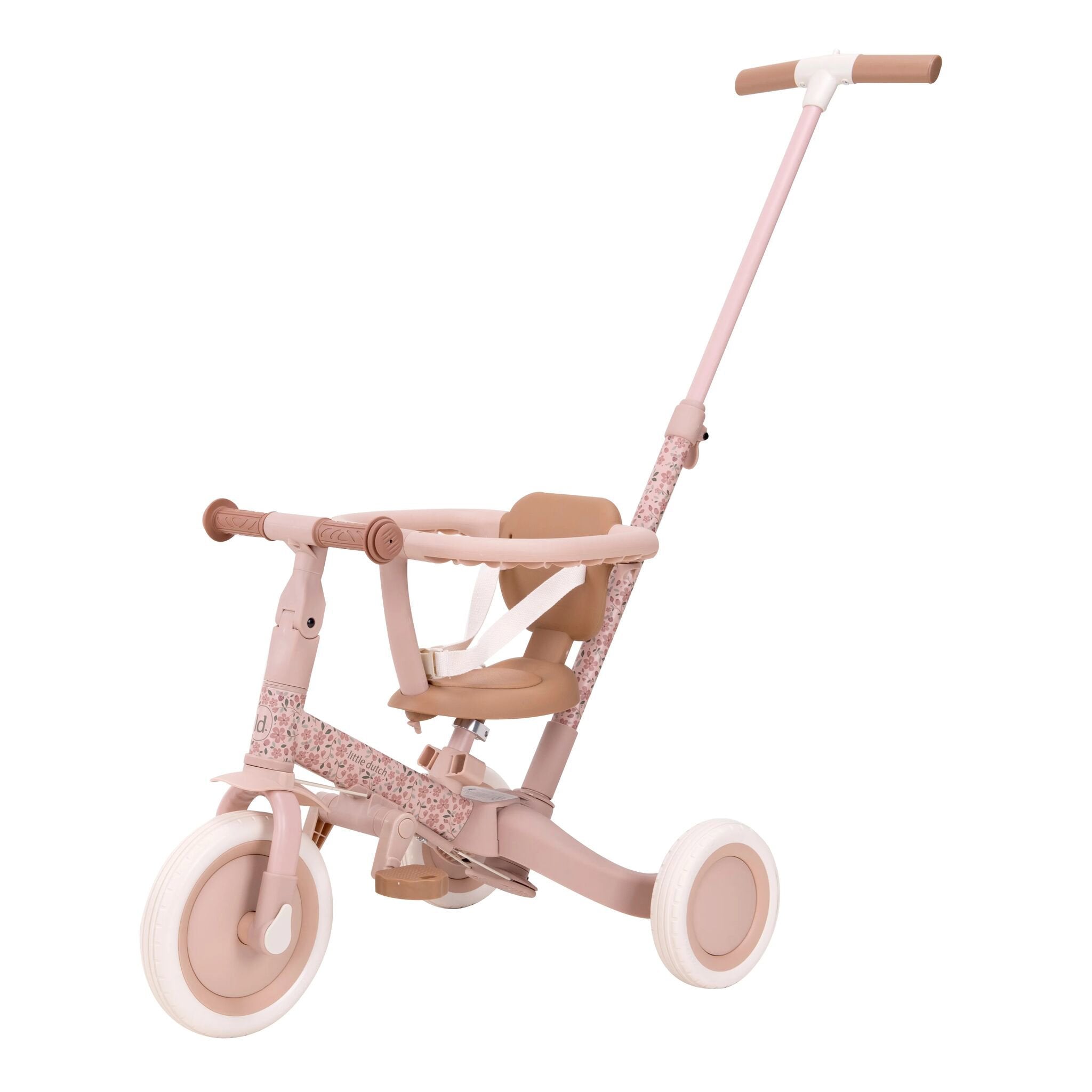Tricycle 4 en 1 rose